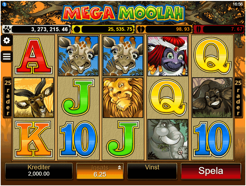 Mega Moolah-evaluering Mega Moolah-evaluering